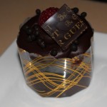Triple chocolate cupcake