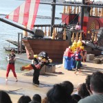 Captain Brickbeard and his pirates