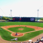 Beautiful day for baseball at Champion Stadium