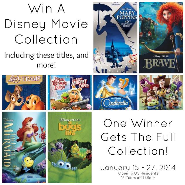 Disney Movie Collection Giveaway