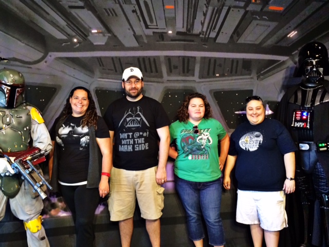 Star Wars Galacatic Dine-In Group Shot