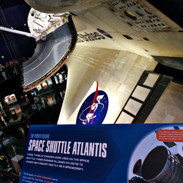 Holidays in Space Kennedy Space Center Visitor Complex Space Shuttle Atlantis