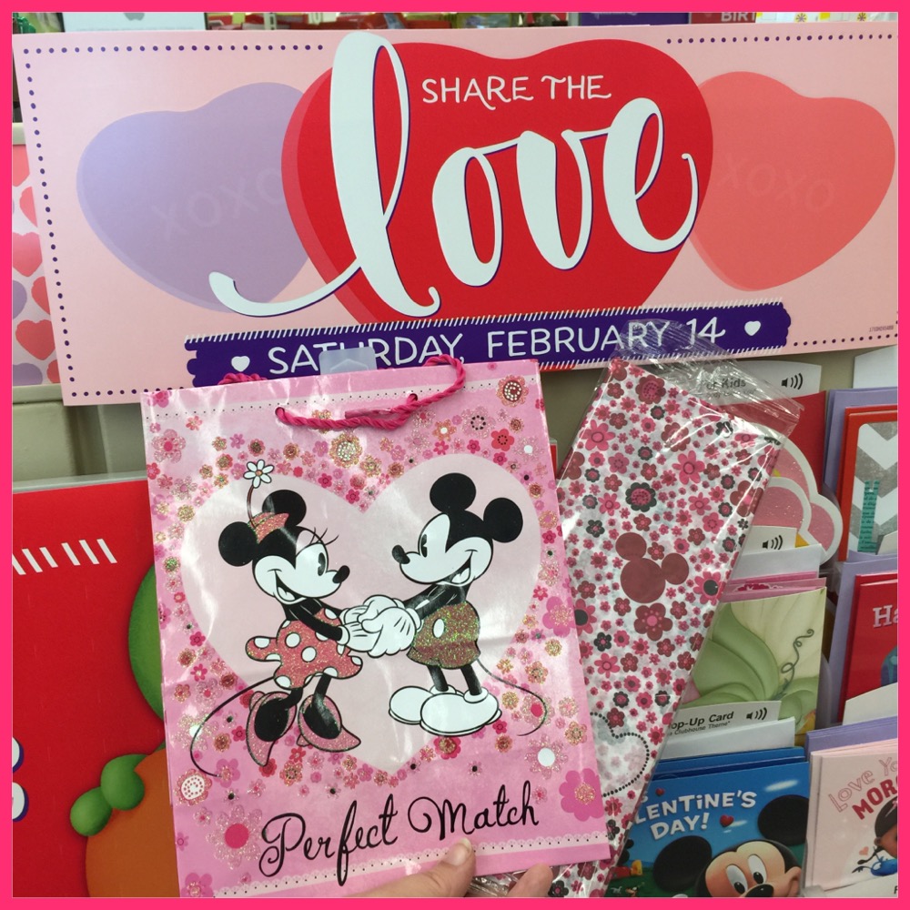 Last Minute Disney Inspired Valentine's Day Shopping Gift Wrapping