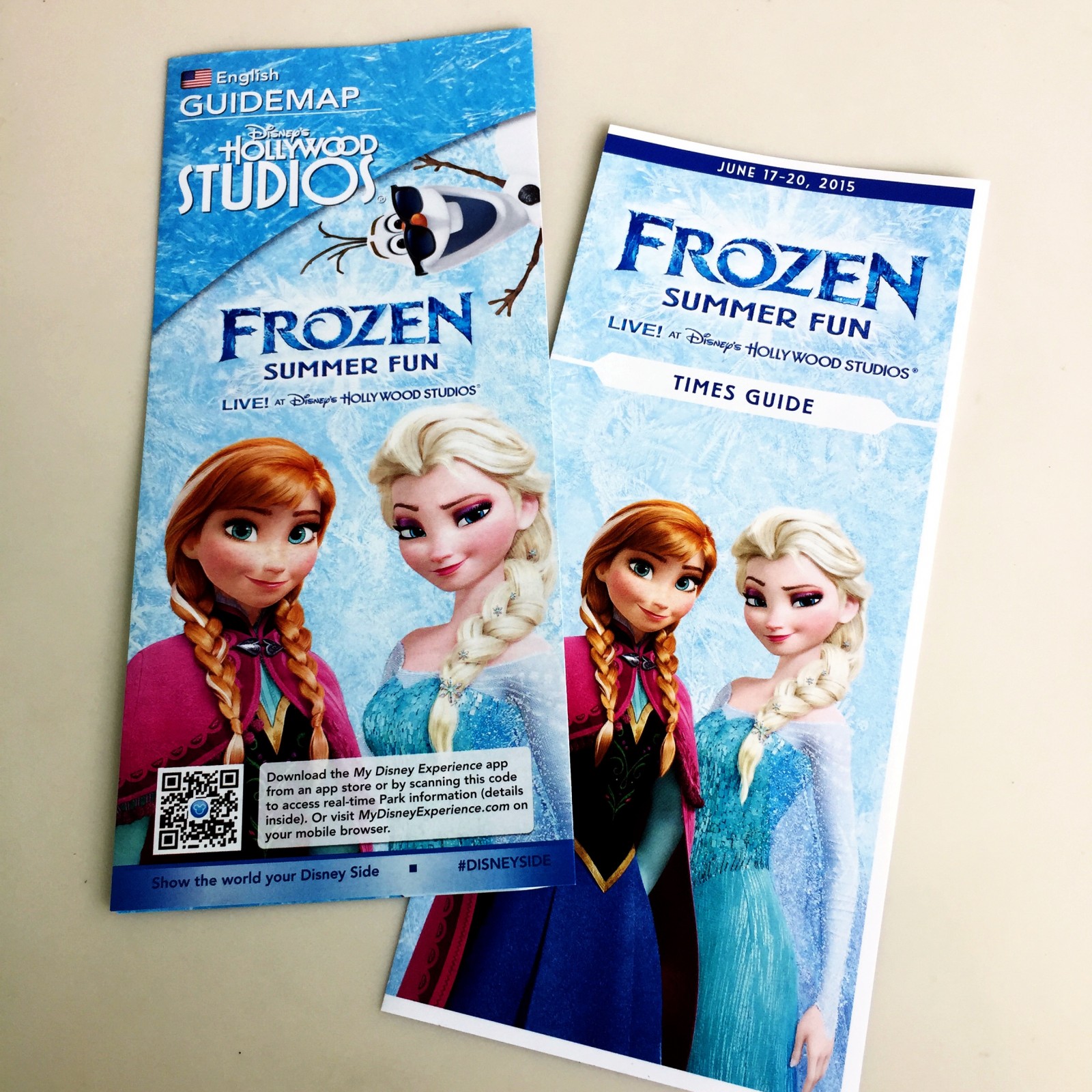 Frozen Summer Fun 2015 Disney's Hollywood Studios Walt Disney World 