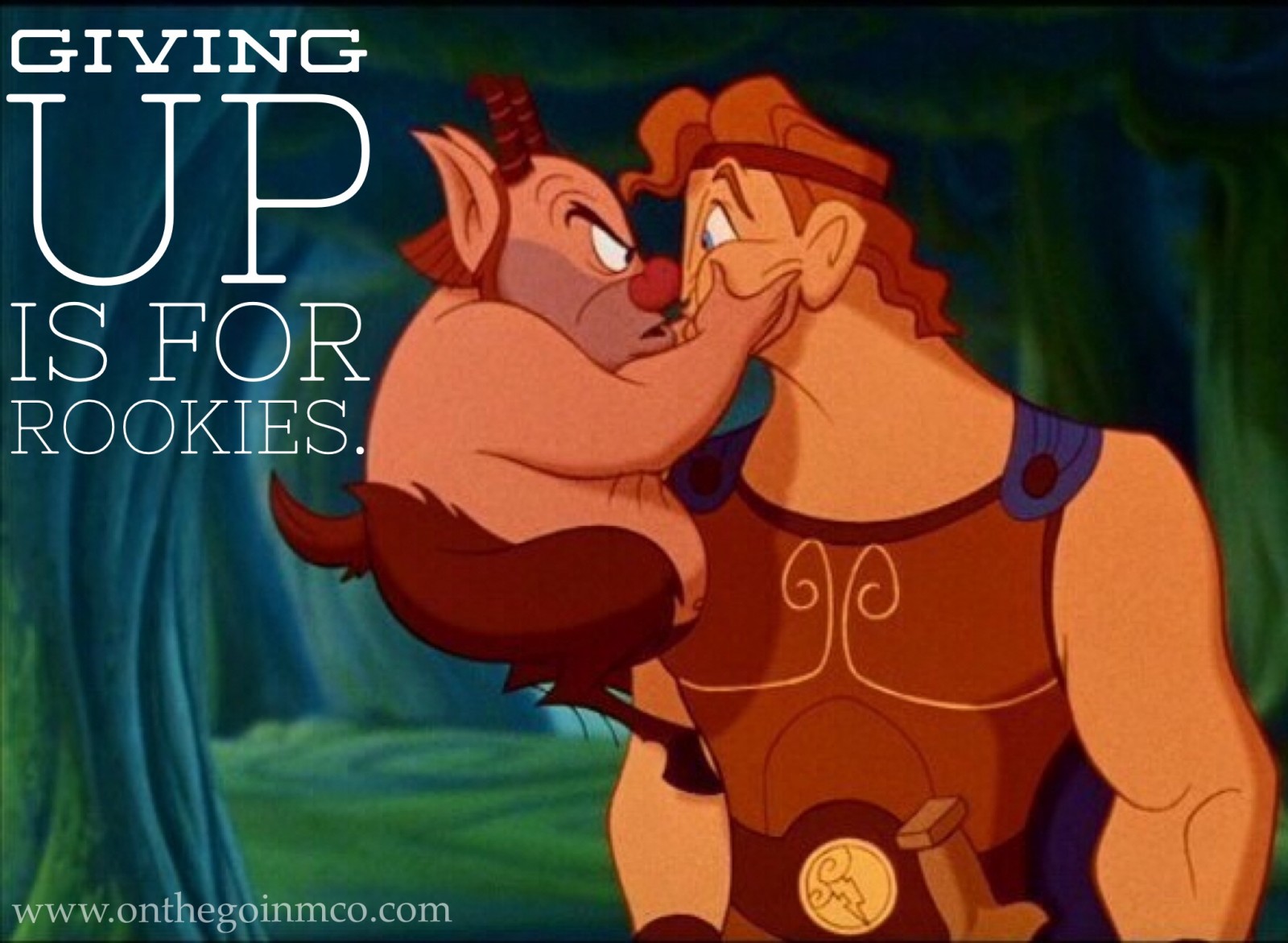 Monday Motivation Disney Quotes Motivating Monday Hercules and Phil