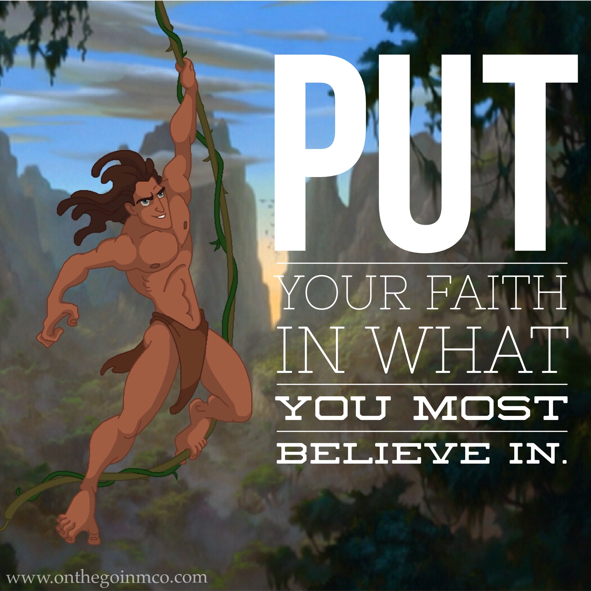 Disney Quotes Motivating Monday Tarzan On The Go In Mco 