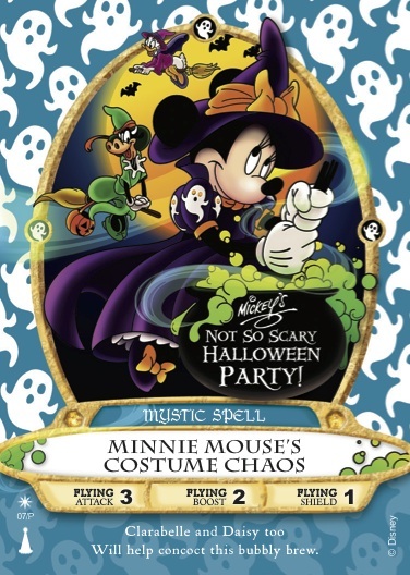 Mickeys Not So Scary Halloween Party 2015 Sorcerers of the Magic Kingdom Card