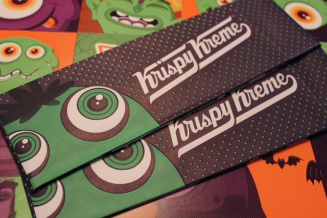 Halloween Party Ideas On the Go Vampire Krispy Kreme Doughnuts