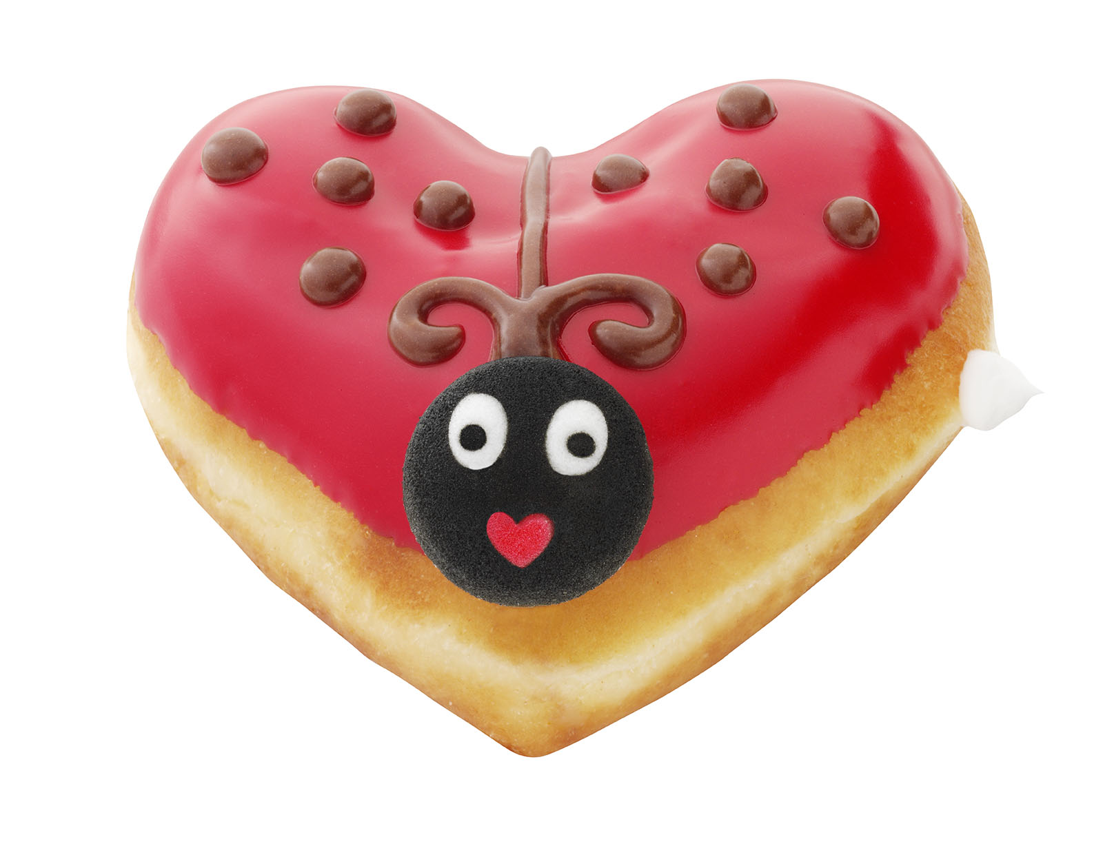 Valentine’s Day  LUV Bug at Krispy Kreme