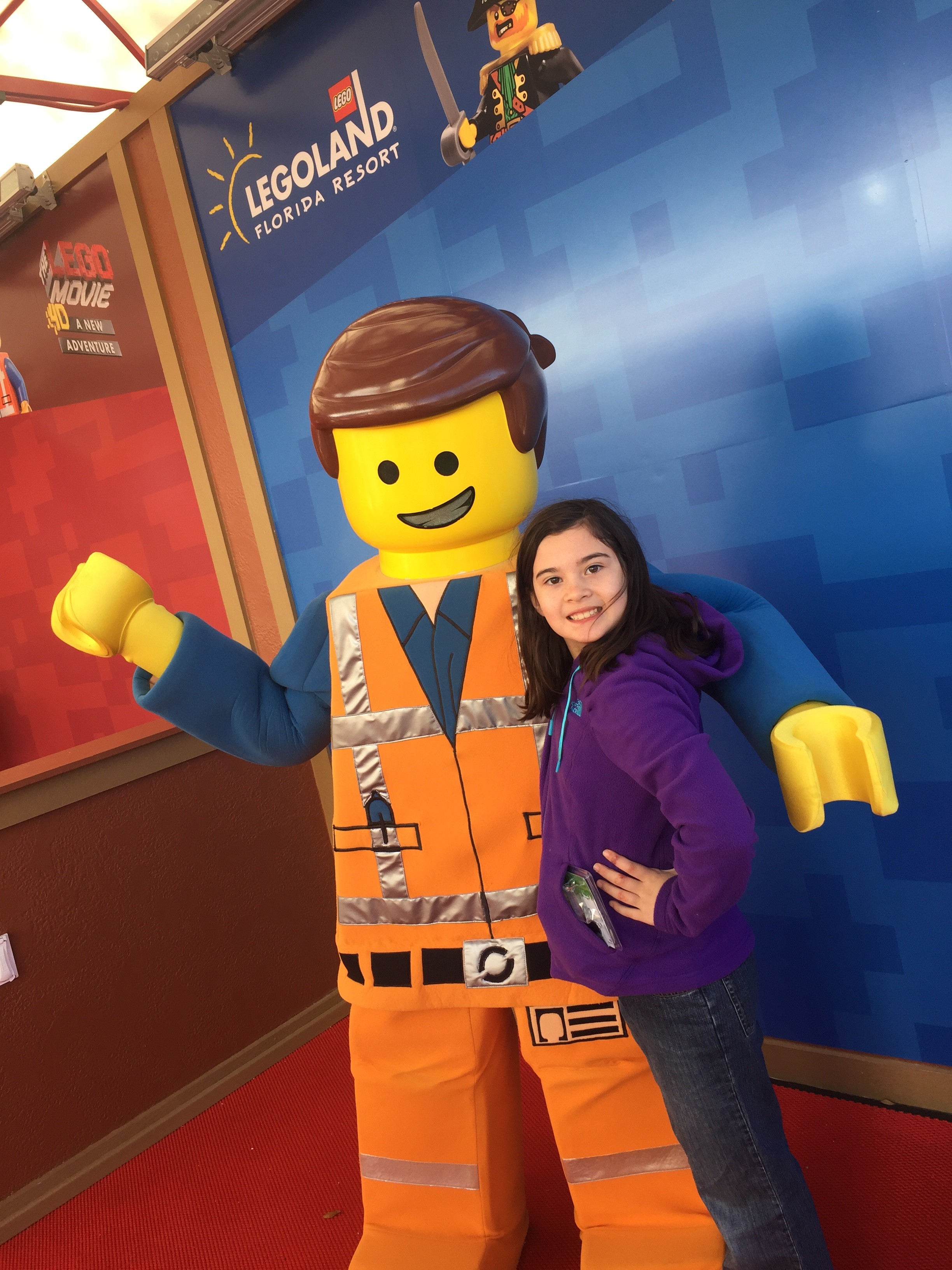 The LEGO Movie 4D LEGOLAND Florida Emmet - On the Go in MCO