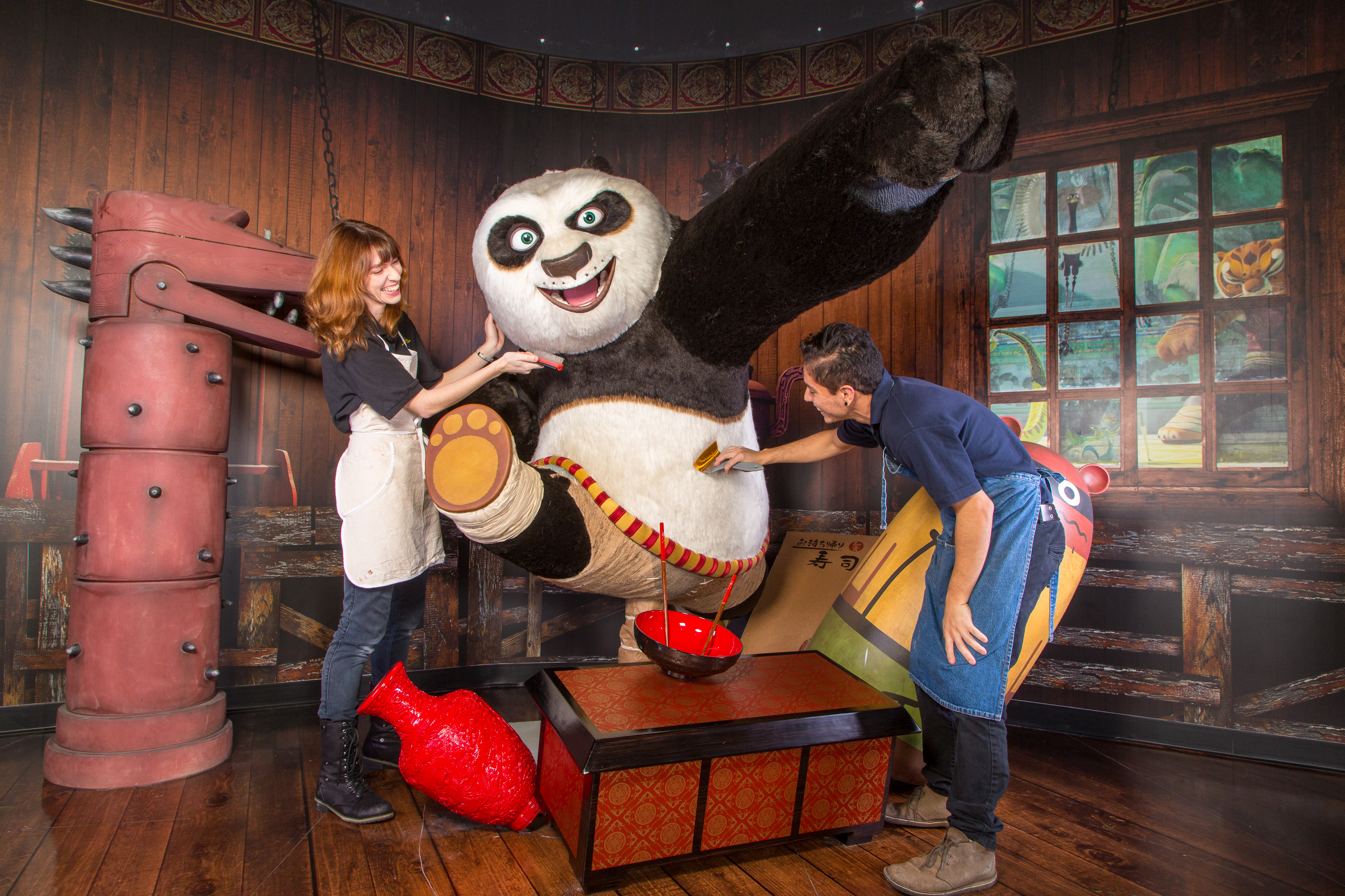 Kung Fu Panda Madame Tussauds Orlando