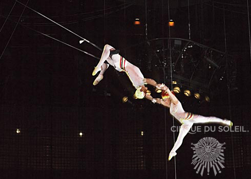 Cirque du Soleil La Nouba flying_trapeze