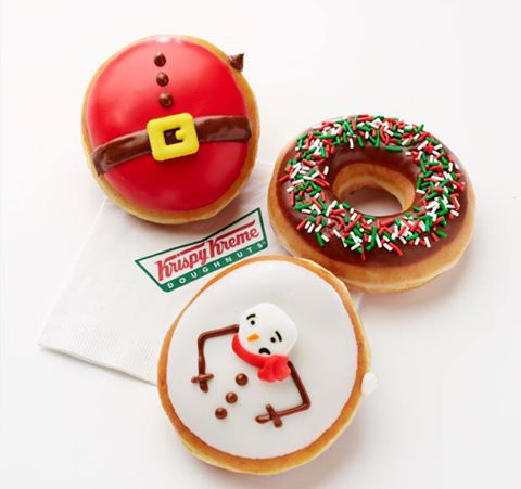 Krispy Kreme Holiday Doughnuts 2016