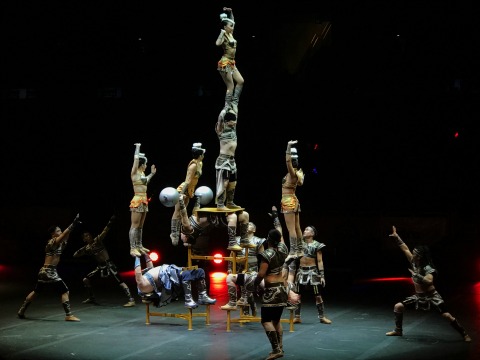 Ringling Bros Circus XTREME - Human Pyramid