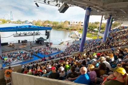 SeaWorld Orlando Seven Seas Food Festival 2017 Bayside Stadium Concert