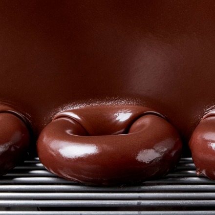 Krispy Kreme Original Glazed Doughnut Eclipsed by Chocolate v4