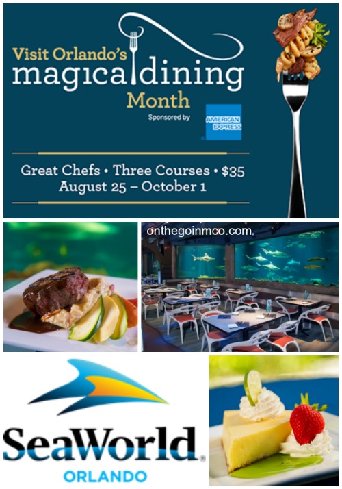 Sharks Underwater Grill SeaWorld Orlando Visit Orlando Magical Dining Month 2017