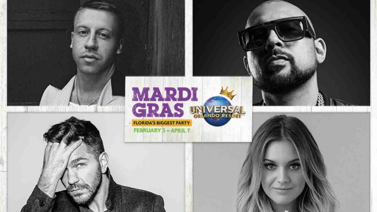 Universal Orlando Mardi Gras 2018 Headliner Concert