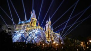 November 2018 Theme Park Events - Universal's Islands of Adventure Wizarding World of Harry Potter Hogsmeade Magic of Christmas Hogwarts Castle