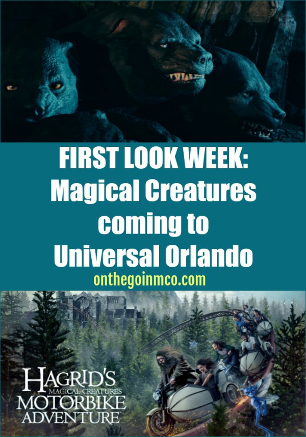 Fluffy Three-Headed Dog Hagrid's Magical Creatures Motorbike Adventure Universal Orlando Resort Universal's Islands of Adventure Wizarding World of Harry Potter Hogsmeade Harry Potter and the Sorecerers Stone