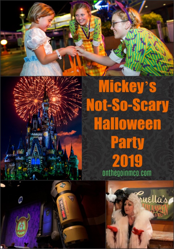 Mickey’s Not-So-Scary Halloween Party 2019