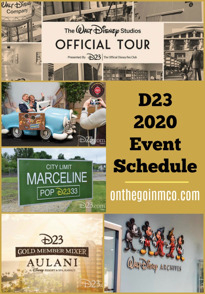 D23 2020 Events 