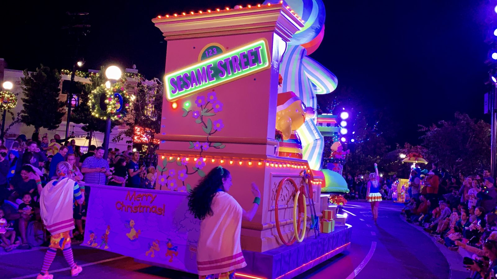 Sesame Street Christmas Parade SeaWorld Orlando