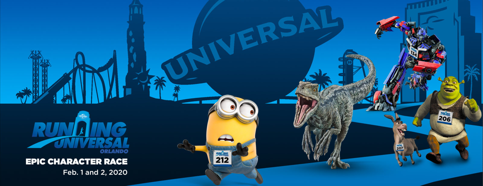 Universal Orlando Epic Character Race 5K 10K Running Universal