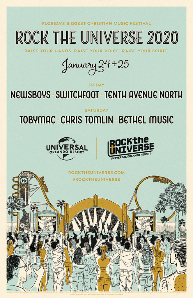 Rock the Universe 2020 Universal Orlando Resort Universal Studios Florida