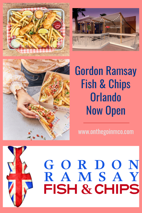 Gordon Ramsay Fish & Chips Pin