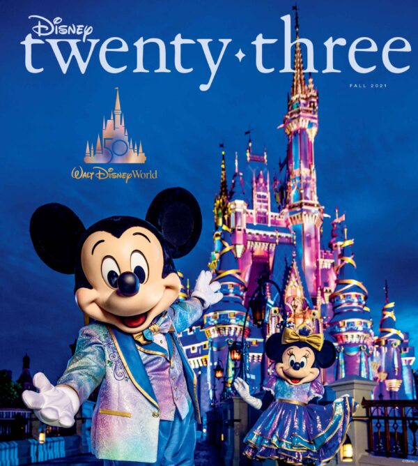 D23 Disney Twenty-Three Fall 2021 Issue Walt Disney World 50th