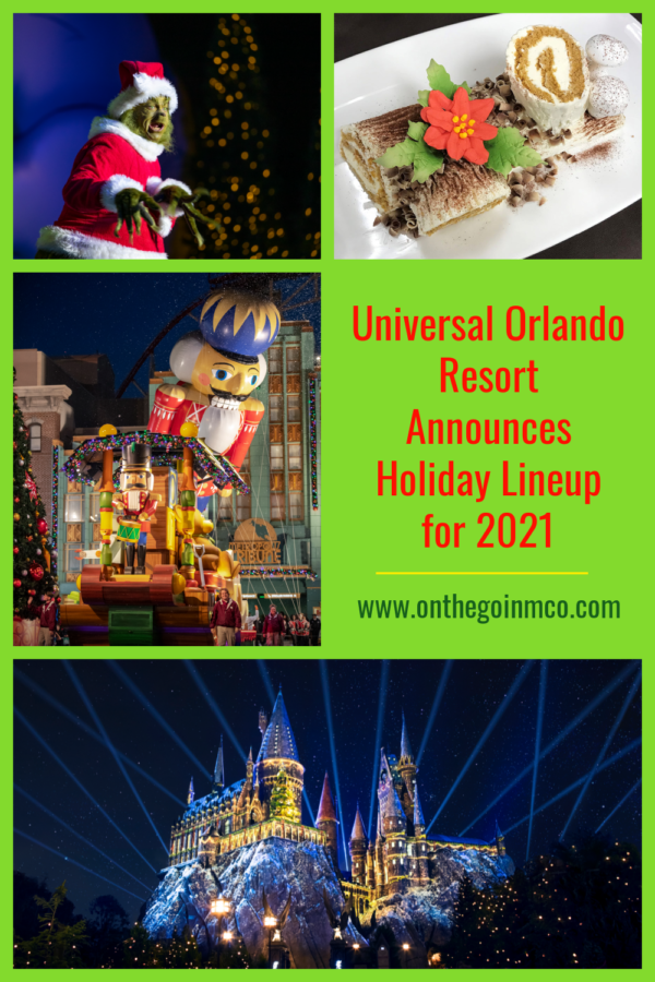 2021 Holidays at Universal Orlando Resort