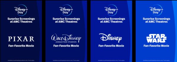 Disney+ Day AMC Surprise Screenings