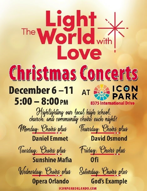 ICON Park Christmas Concerts 2021