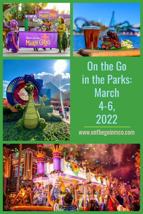 On the Go in the parks March 4-6 2022