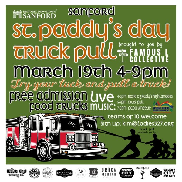 Sanford St. Paddy’s Day Truck Pull and Street Festival