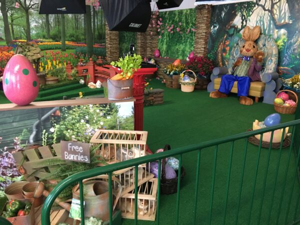 ICON Park Easter Bunny Garden Eperience