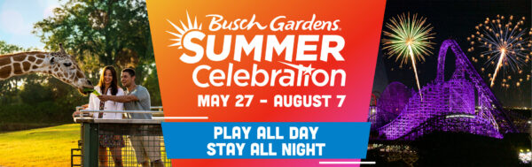 Summer Celebration Busch Gardens Tampa Bay 2022