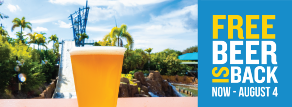 SeaWorld Orlando Free Beer 2022